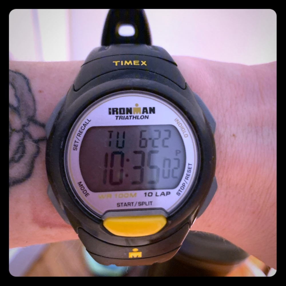 Timex Ironman triathlon watch!
